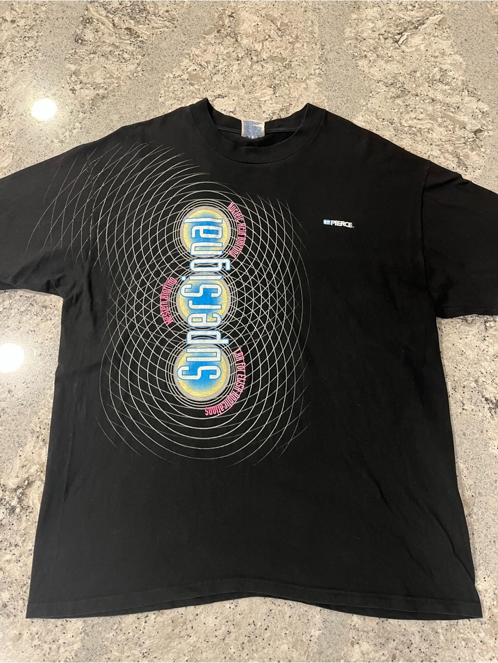 Hanes Beefy Black Vintage Science Tee